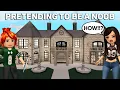 Download Lagu I DRESSED AS A NOOB Then BUILT HER MANSION In BLOXBURG