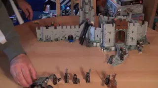 EmpireLUG Commander Blaine (Blaine's World) gives an in depth look at his LEGO Lord of The Rings col. 