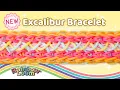 NEW Excalibur Rainbow Loom Bracelet Tutorial by Angelynn TutorialsByA - Advanced Level Design