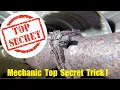 Top Secret Mechanics Trick 2 HOW TO remove extremely rusty exhaust nuts FAST without heat