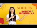 NODE JS TUTORIAL NODE JS VS BROWSER js tutorial js js tutorial for beginners