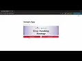 Error Handling Strategy with Streamlit and FastAPI Implementation