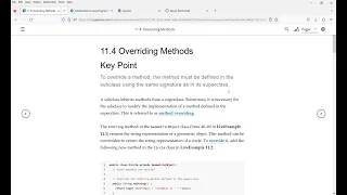 Daniel Liang Guide and Tips for Java Chapter 11