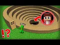 Mikey Found a SPIRAL DOOR PIT OF the ALTERNATES JJ in Minecraft Challenge - Maizen