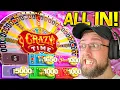 Download Lagu MY BIGGEST ALL IN CRAZY TIME LIVE GAME SHOW BET EVER!