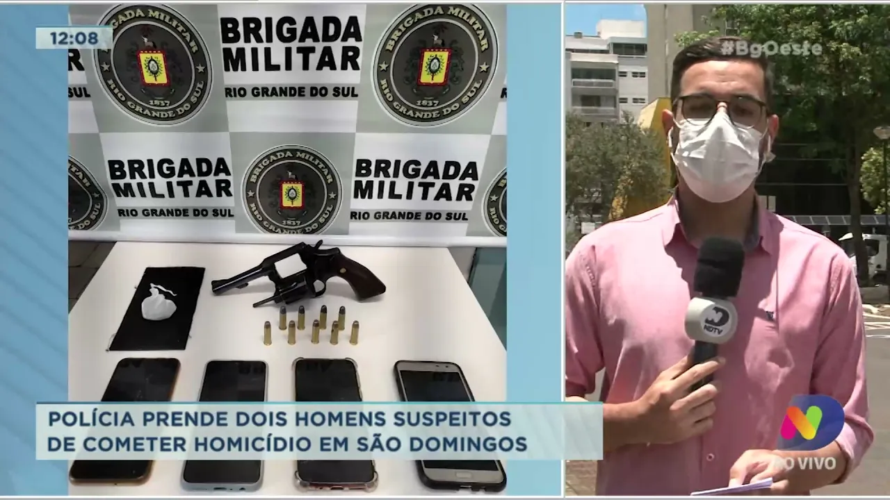 Polícia prende mais dois homens suspeitos de cometer homicídio em São Domingos