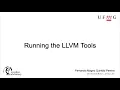 Running the LLVM Tools