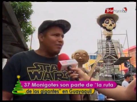 37 monigotes son parte de la ruta de los gigantes en Guayaquil