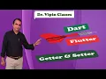 Getter Setter Method in Dart Flutter Dr Vipin Classes