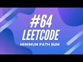 Leetcode - Minimum Path Sum