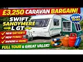 3 250 Bargain Caravan 2003 Swift Sandymere L GT - Ready to Go