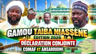 Préparatifs du Gamou Taiba 2026 : Déclaration Conjointe de la Jamhiyatu Ansaarud Din & Comaf
