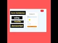 Form Validation using Pure Vanilla Javascript 2020