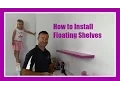 How To Hang Floating Shelves On A Plasterboard Wall