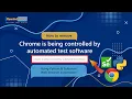Remove Chrome is being controlled by automated test Software Web scraping Python Selenium