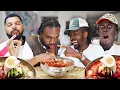 Download Lagu British Rappers Try Korean Spicy Cold Noodles!
