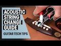 How to change strings on Acoustic Guitar Guitar Tech Tips Ep 11 Thomann