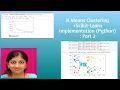 K Means Clustering Scikit-Learn implementation Python Part 2