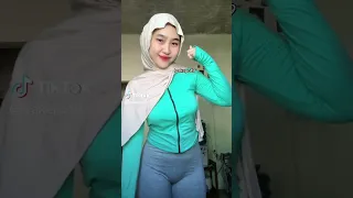 tiktok jilbab legging ketat iyakepo19