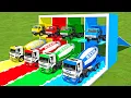 Download Lagu TRANSPORTING COLORED DUMP TRUCK \u0026 MIXER ELKON TRUCK TO GARAGE WITH MERCEDES ACTROS TRUCK! FS22 !!