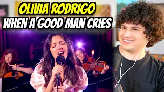 Vocal Coach Reacts to Olivia Rodrigo - When A Good Man Cries (CMAT cover) in the Live Lounge
