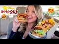 Trying IN-N-OUT Burger for the FIRST TIME In-N-Out Burger Mukbang
