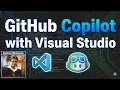 GitHub Copilot in Visual Studio Installation Setup and Live Coding Demo