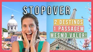 STOPOVER: Use essa estratégia e VIAJE para MAIS lugares DE GRAÇA