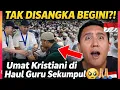 Lagu Bukan Setting! Ini yang Dilakukan Umat Kristiani Saat Haul Abah Guru Sekumpul di Martapura
