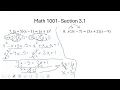 Applied Algebra 3 1 Multiplying Polynomials Step-by-Step Practice Problems 7-8