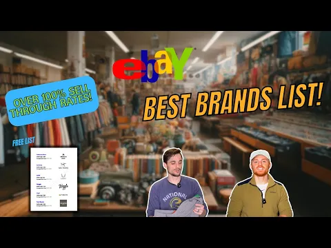 Download MP3 The Top 100 Men’s Clothing Brands To Resell on Ebay and Poshmark