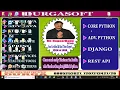 Python Workshop Language Fundamentals by Nagoor Babu sir