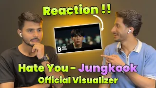 Hate You - Jungkook | Official Visualizer | Reaction | @jaybexhk