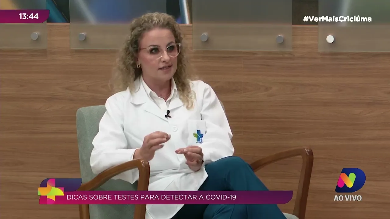 Farmacêutica bioquímica fala sobre tipos de testes para detectar Covid-19