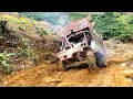 Download Lagu Epic Truck Fail: Logs Spill on the Roughest Jungle Road