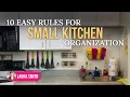 10 Easy Rules for Small Kitchen Organization No Pantry No Problem