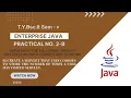 Java Practical 2-B Implement the following Servlet applications with Cookies and Sessions