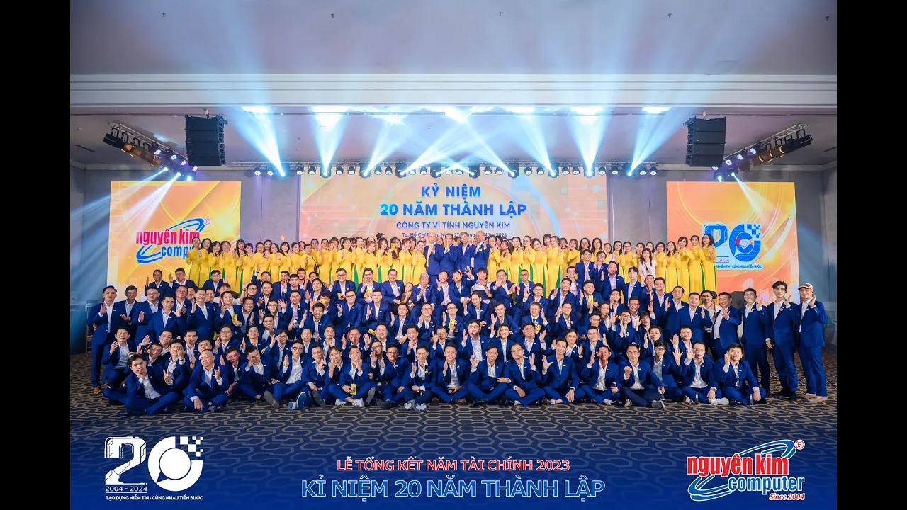 Outline Video Lễ tổng kết năm Tài chính 2023 và 20 năm thành lập Công ty Nguyên Kim