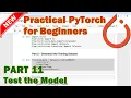 PyTorch Beginner Tutorial - Part 11 Test the Model