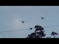 Pair of Helicopters Over Arlington Heights Sunday August 26 2018