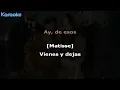 Paty Cantú, Matisse - La Ridícula Idea (KARAOKE - INSTRUMENTAL)