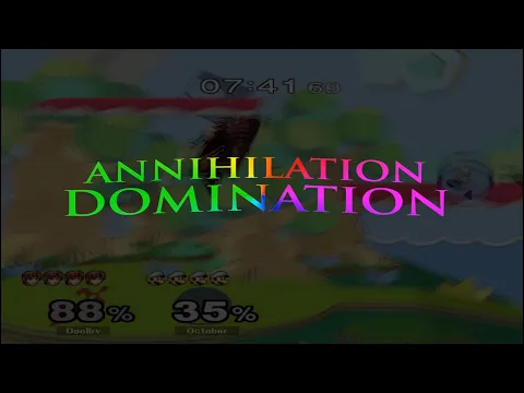 Annihilation Domination: A Melee Montage Video