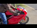 Lagu 2003 DUCATI 999 BIPOSTO WITH OHLINS SUSPENSION TEST RIDE.