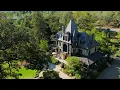 Aerial View of Beringer Vineyards in St Helena Napa Valley