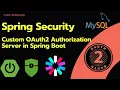 Spring Security JWT Custom OAuth2 Authorization Server for Microservices Code Debugger