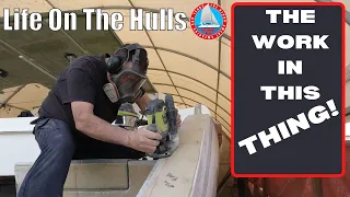EP236 – The Work in this THING! – Complete Catamaran Build