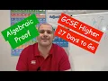 GCSE Higher Revision - 27 Days to Go