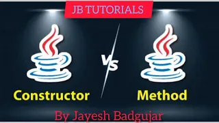 Difference between Constructor and Method Java