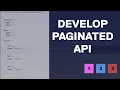 Learn how to make Paginated API within 24min Bangla