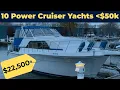 10 Stunning Used Power Cruiser Yachts for Sale Under 50 000